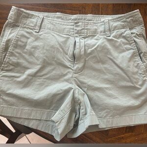 GAP Women's Chino Shorts - Light Sage Green